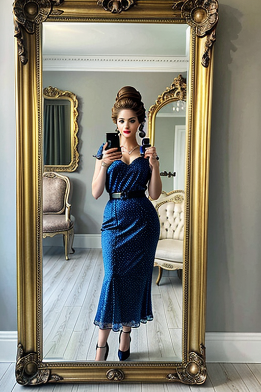 mirror photo poses girl